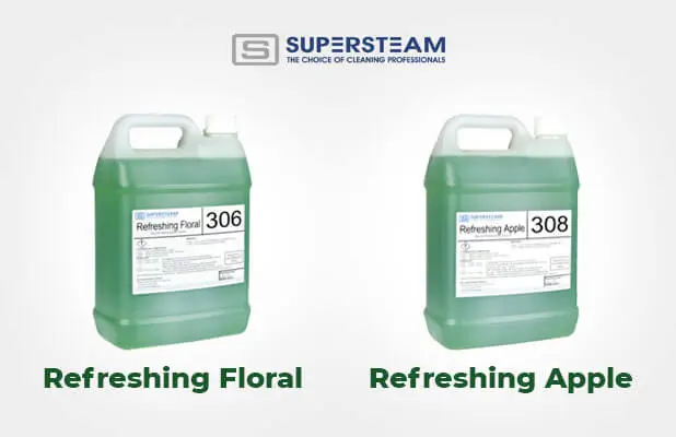 Refreshing Floral & Refreshing Apple from SUPERSTEAM